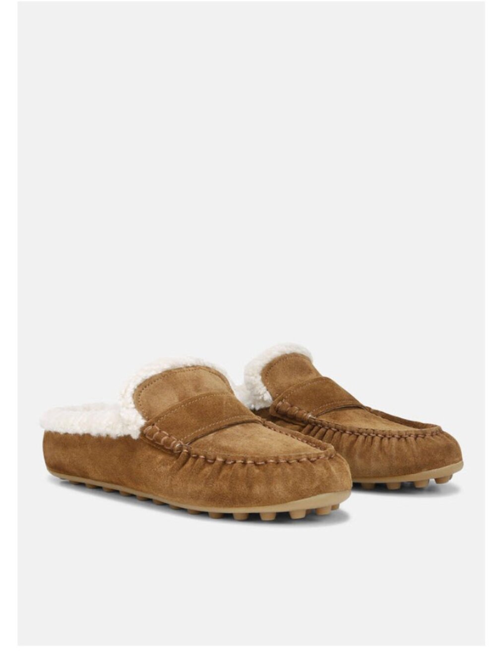 Vince Berkley Shearling Driving Mule Sz 9.5
